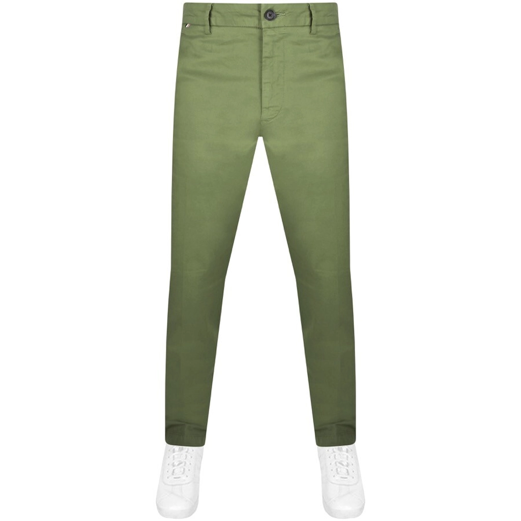 Hugo Boss BOSS Kaiton Slim Fit Trousers Green
